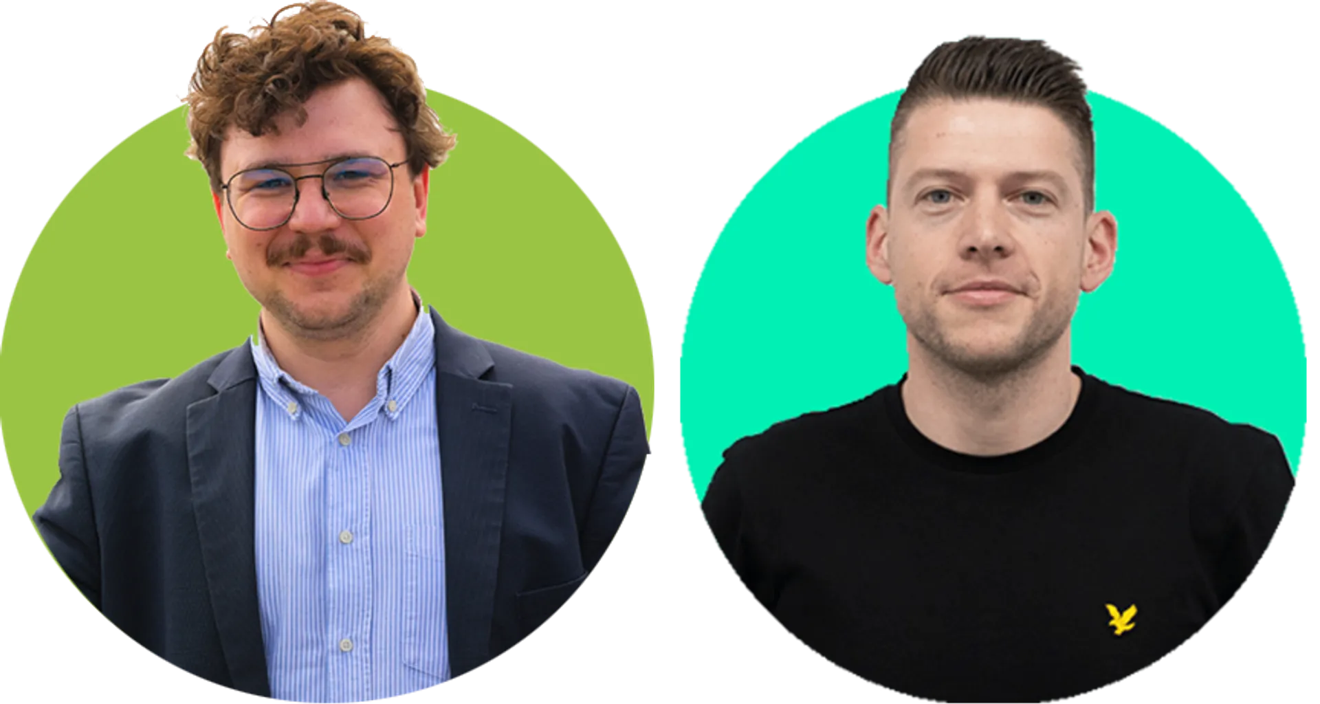 Tobias Denninger, NovaDB Solutions Specialist bei Noxum, und Patrick Brunner, Experte für CPQ-Konfiguratoren bei Combeenation