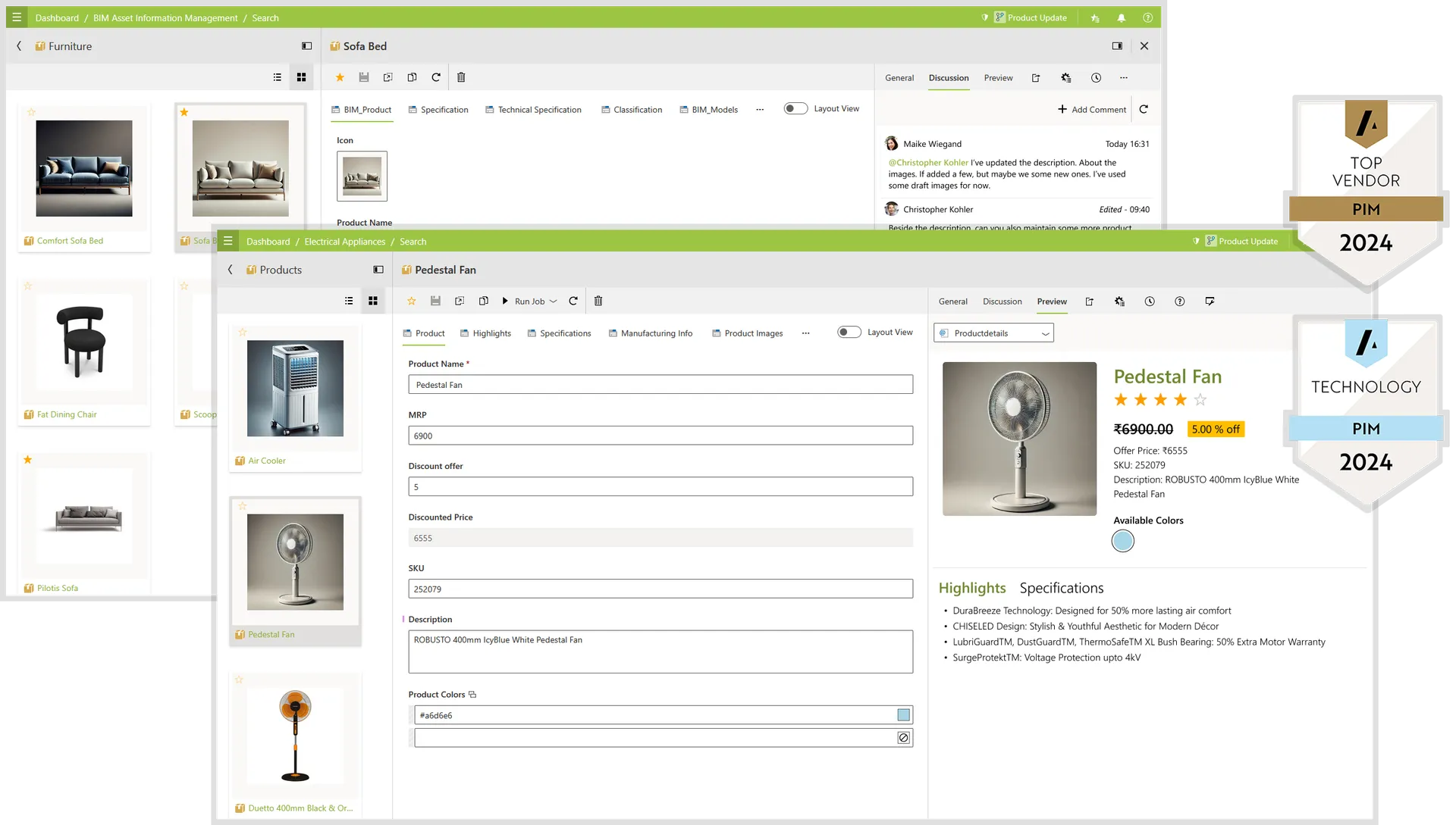 NovaDB Headles PIM TOP PIM Vendor TGOA